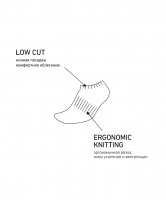 Носки низкие JOGEL ESSENTIAL Short Casual Socks, черные ут-00020718 УТ-00020718 - вид 7 миниатюра