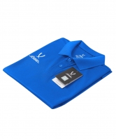 Детское поло JOGEL Camp Poly Polo, синий, детское ут-00020086 УТ-00020086 - вид 3 миниатюра