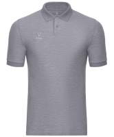 Поло JOGEL ESSENTIAL Cotton Polo, серый меланж, цб-00002484 ЦБ-00002484 - вид 1 миниатюра