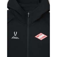 Олимпийка с капюшоном хк сПАРТАК JOGEL Essential Athlete, черный цб-00002601хк ЦБ-00002601ХК - вид 1 миниатюра