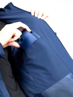 Пуховик FN Padding jacket, темно-синий FN4201001-424 - вид 8 миниатюра