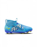 Детские бутсы NIKE ZOOM SUPERFLY 9 ACAD KM FG/MG JR (FA23) DO9790-400 - вид 2 миниатюра