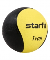 Медбол высокой плотности STARFIT GB-702 1 кг, желтый ут-00018934 УТ-00018934 - вид 1 миниатюра