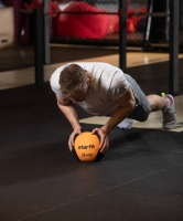 Медбол высокой плотности STARFIT GB-702 3 кг, оранжевый ут-00018936 УТ-00018936 - вид 2 миниатюра