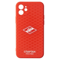 Чехол IPHONE 13 MINI ромб красный (SOFT TOUCH) пфуф002-005 ПФУФ002-005 - вид 1 миниатюра