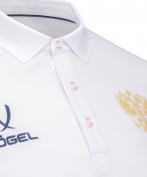 Поло Jogel NATIONAL PerFormDRY Classic Polo, белый цб-00003125 ЦБ-00003125 - вид 4 миниатюра