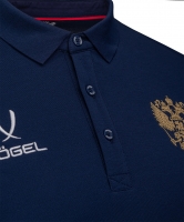 Поло Jogel NATIONAL PerFormDRY Classic Polo, темно-синий цб-00003127 ЦБ-00003127 - вид 4 миниатюра