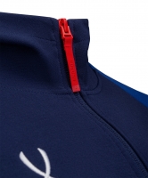 Худи на молнии Jogel NATIONAL Essential Hooded FZ Jacket, сине-темно-синий цб-00003272 ЦБ-00003272 - вид 4 миниатюра