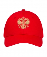 Бейсболка Jogel NATIONAL Emblem Cap, красный цб-00003510 ЦБ-00003510 - вид 1 миниатюра