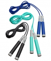 Скакалка STARFIT RP-401 с силиконовыми ручками, черный, 3м цб-00002558 ЦБ-00002558 - вид 2 миниатюра