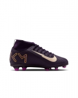 Детские бутсы NIKE MERCURIAL SUPERFLY 10 CLUB KM FG/MG JR HF6283-500 - вид 2 миниатюра