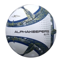 Футбольный мяч ALPHAKEEPERS ELITE р.4 white/blue 9404 - вид 1 миниатюра