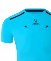 Футболка судейская JOGEL DIVISION PerFormDRY Referee Tee, голубой S1 цб-00004990 ЦБ-00004990 - вид 4 миниатюра