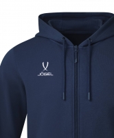 Худи на молнии JOGEL ESSENTIAL Cotton Fleece, темно-синий цб-00004809 ЦБ-00004809 - вид 3 миниатюра