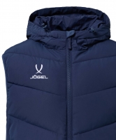 Жилетка утеп. с капюшоном JOGEL ESSENTIAL PERFORMPROOF PADDED HOODED VEST, т-синий цб-00005351 ЦБ-00005351 - вид 5 миниатюра