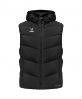 Жилетка утеп. с капюшоном JOGEL ESSENTIAL PERFORMPROOF PADDED HOODED VEST, черный цб-00005353 ЦБ-00005353 - вид 2 миниатюра