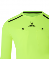 Футболка судейская JOGEL DIVISION PerFormDRY Referee LS Tee, желтый неон цб-00004996 ЦБ-00004996 - вид 4 миниатюра